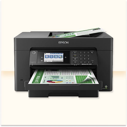 Epson® Pro WF-7820 Wireless Inkjet All-In-One Color Printer